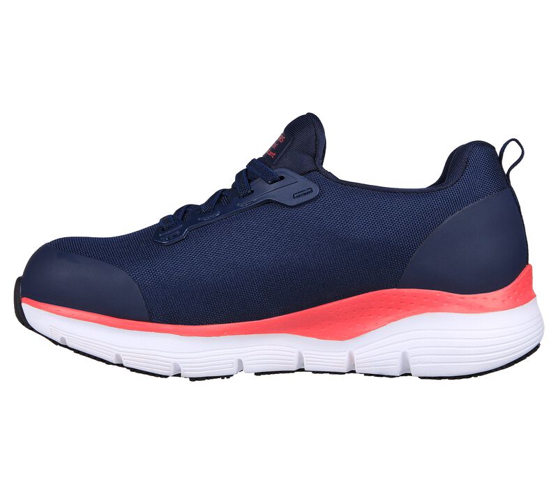 Dámské Pracovní Obuv Skechers Pracovní: Arch Fit SR - Evzan Tmavě Blankyt Růžové | CZ.108057 NVPK